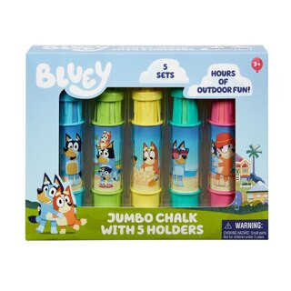 Bluey Jumbo Chalk & Holder Set, 5 ct | CVS Health