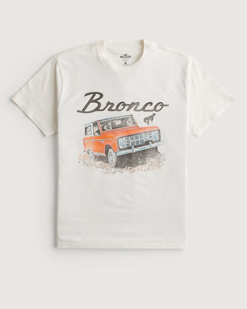 Women's Relaxed Ford Bronco Graphic Tee | Women's New Arrivals | HollisterCo.com | Hollister (US)