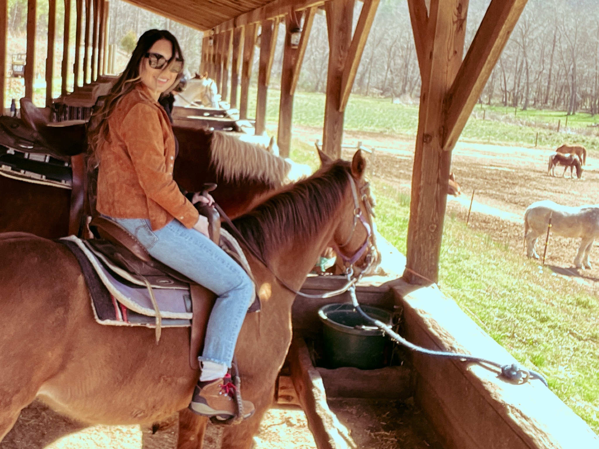 Outdoorsy Outfit, Horseback Riding outfit, granola girl, country aesthetic, country look, hiking looks, hiking boots, riding boots, premium jeans, equestrian, outdoors look, cute country, Yellowstone looks, Beth Dutton looks, Yellowstone outfits 

#LTKfit #LTKtravel #LTKshoecrush