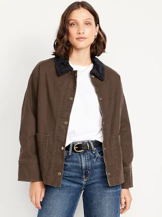 Canvas Barn Jacket | Old Navy (CA)