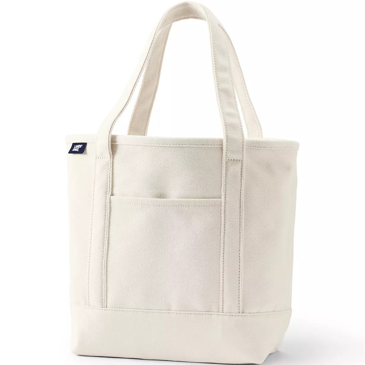 Medium 5 Pocket Open Top Canvas Tote Bag | Lands' End (US)