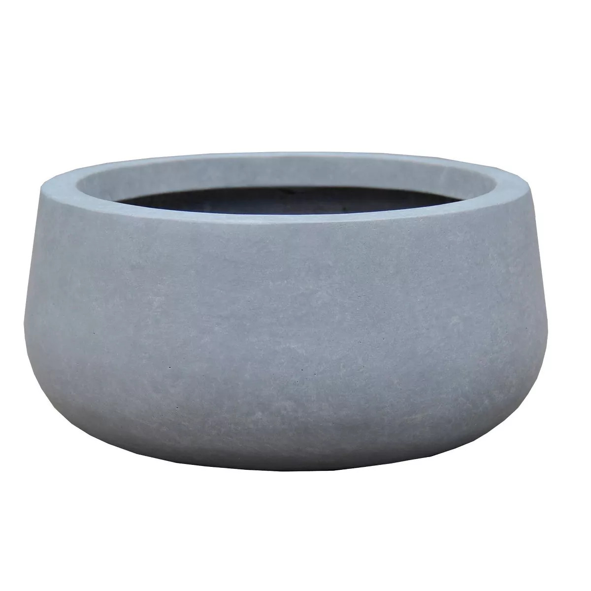 Rosemead Home & Garden, Inc. 16" Wide Kante Lightweight Outdoor Concrete Oval Bowl Decorative Pla... | Target