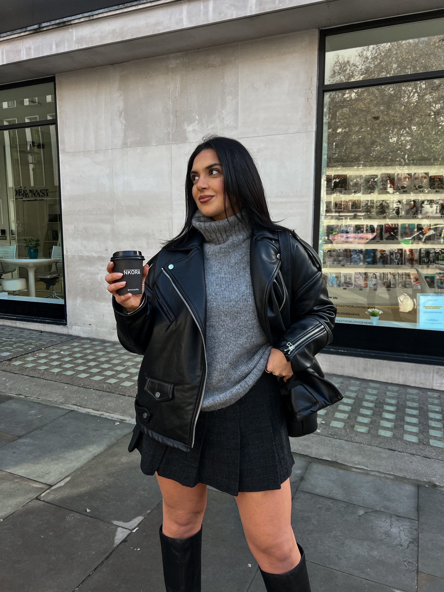 A little tip for styling oversized items - go for your usual size in whatever skirt or trousers you’re wearing, a size up in knitwear, and two sizes up in coats and jackets, even if it says oversized. If the coat/jacket is fitted, either go for your size or size up. I always size up with coats because I like to layer up underneath and I want to feel comfy always! 

#LTKeurope #LTKstyletip #LTKmidsize