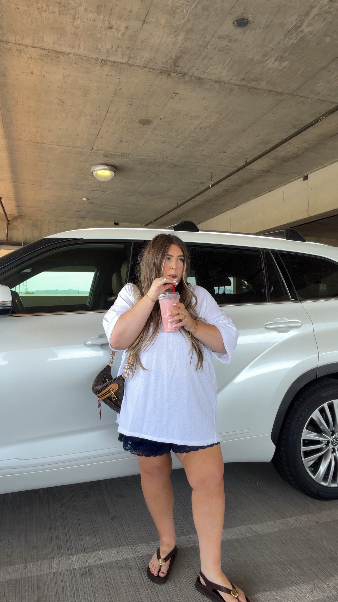 wearing the xxl in tee & xl in shorts! 

aerie 
lace shorts
graphic tee
midsize
mom outfit

#LTKMidsize #LTKmomlife #LTKootd
