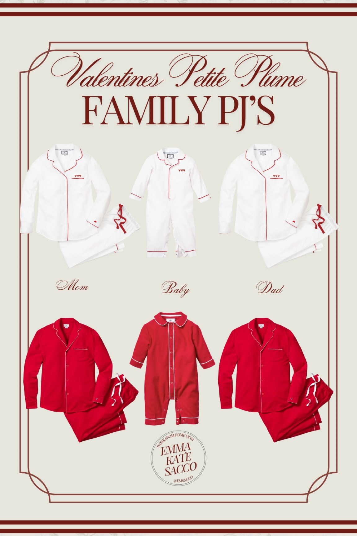 The sweetest family valentines PJs 

#LTKBaby #LTKFamily #LTKSeasonal