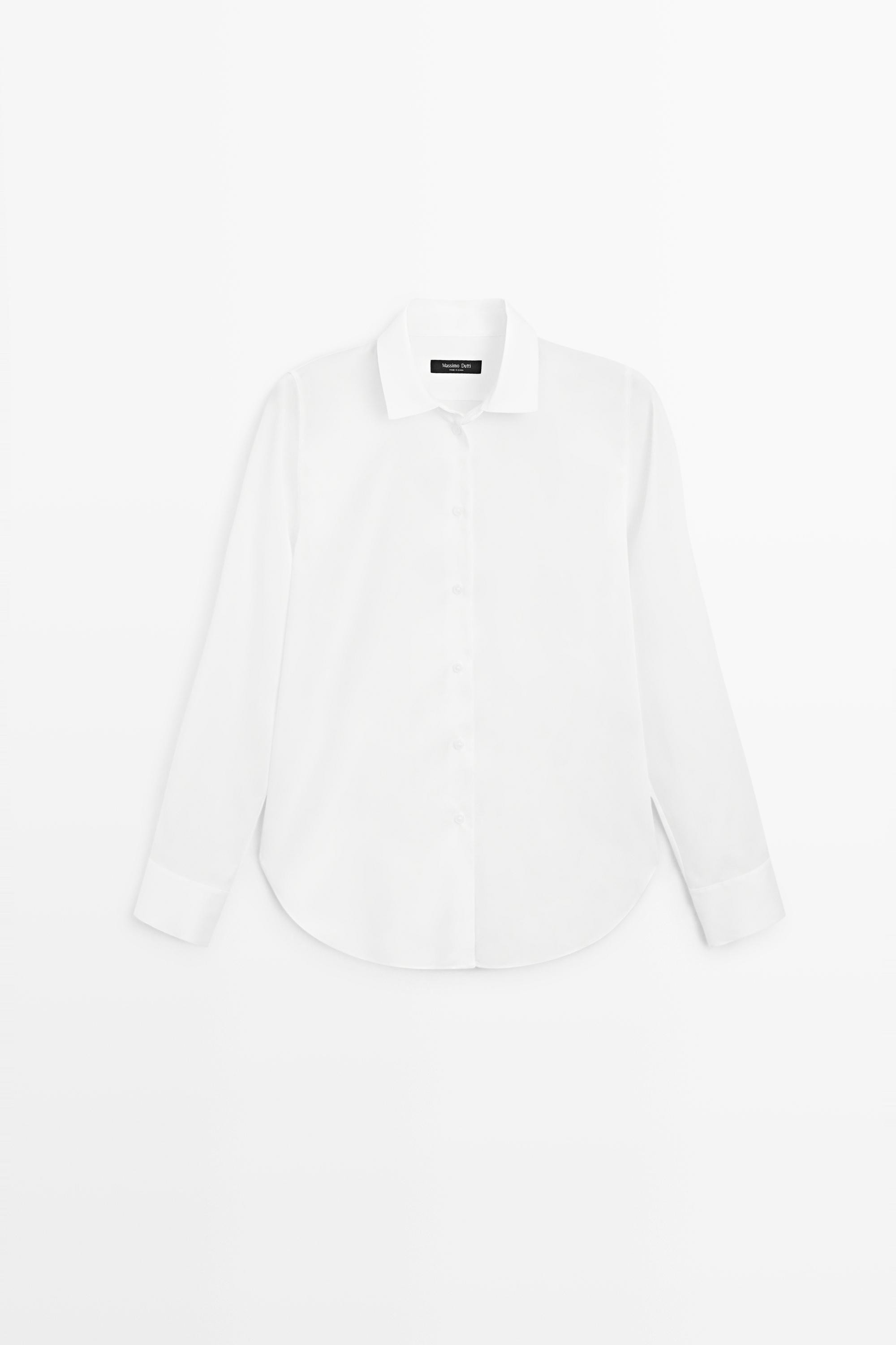 Fluid lyocell shirt | Massimo Dutti US