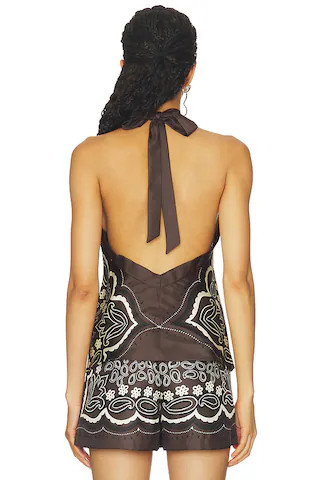 Solal Silk Halterneck Top
                    
                    NILI LOTAN | Revolve Clothing (Global)