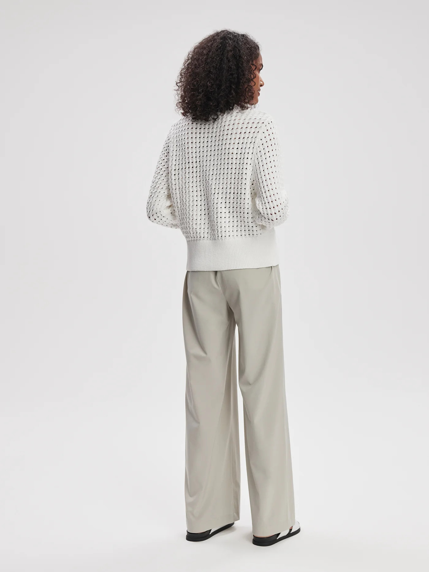 Bettina Textured Knit Jacket | Varley US