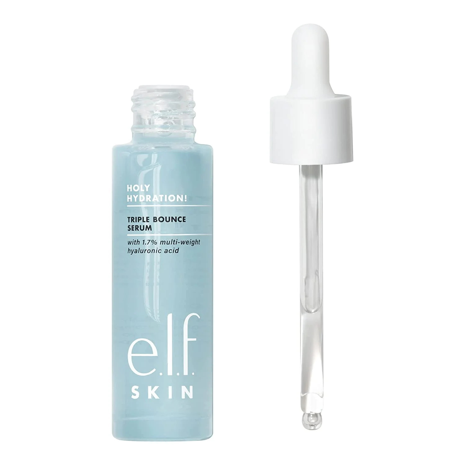 e.l.f. SKIN Holy Hydration! Triple Bounce Serum, 1.0 fl oz | Walmart (US)