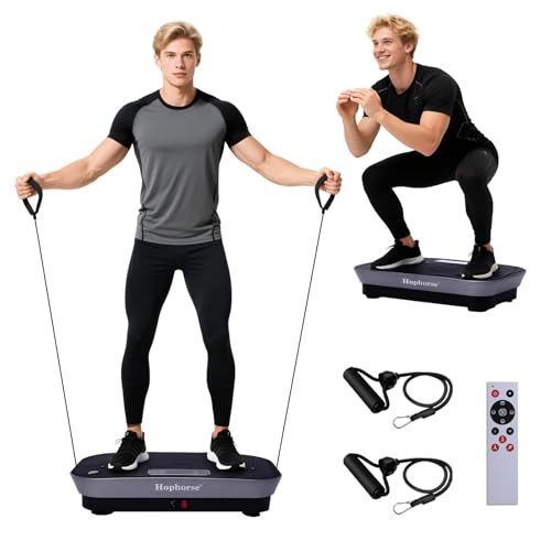 Vibration Plate Machine,180 Speeds Shake Plate for Lymphatic Drainage Weight Loss, Vibrating Fitness Platform 460LB Capacity Whole Body Workout with Bluetooth Home Exercise Gym Equipment for Women Men | Amazon (US)