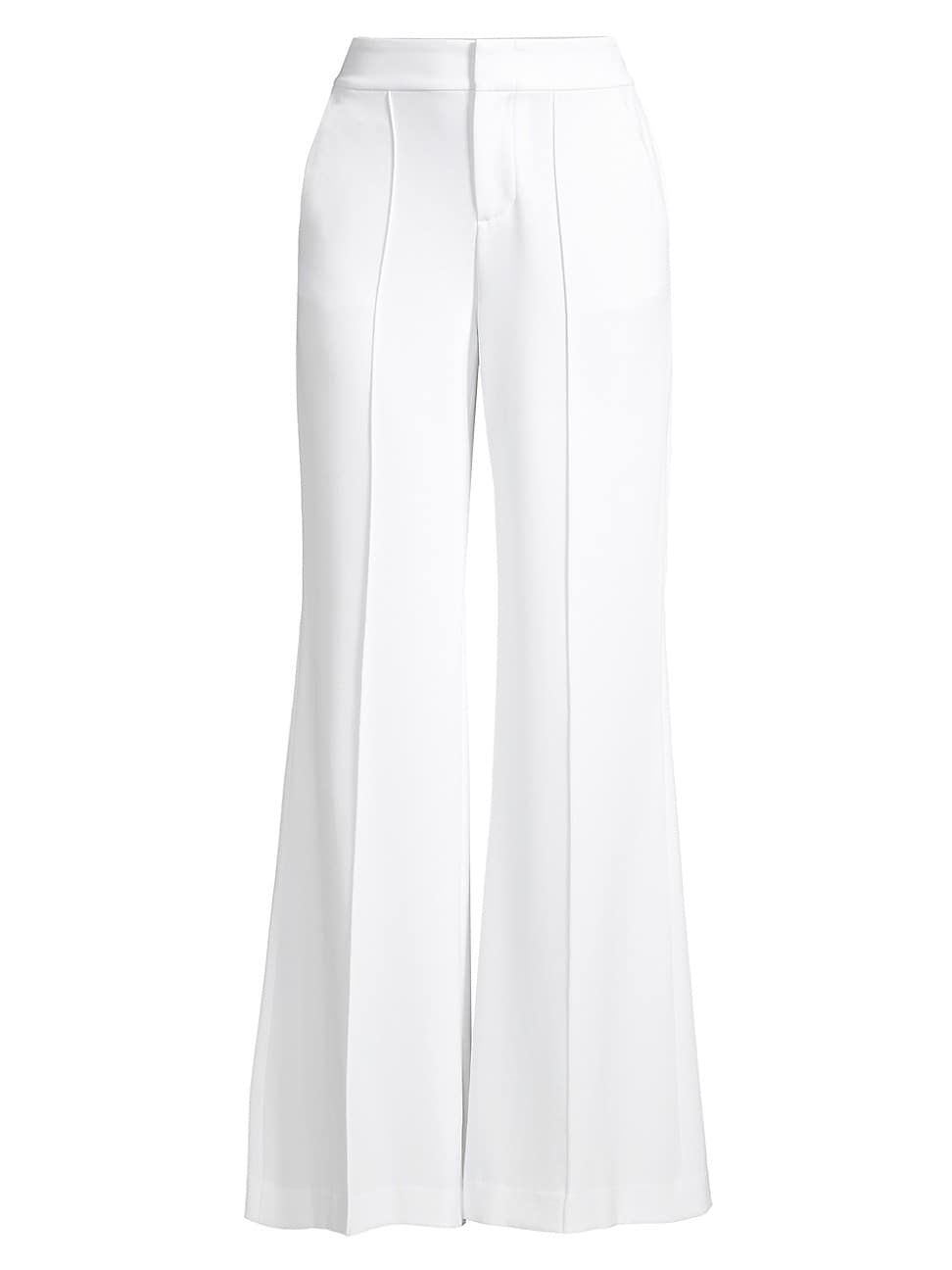 Women's Dylan High-Waist Wide-Leg Pants - White - Size 14 | Saks Fifth Avenue