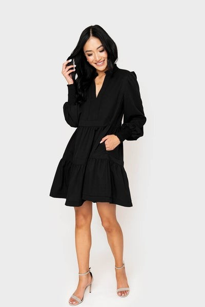 Long Sleeve Decked Out Day Dress | Gibson