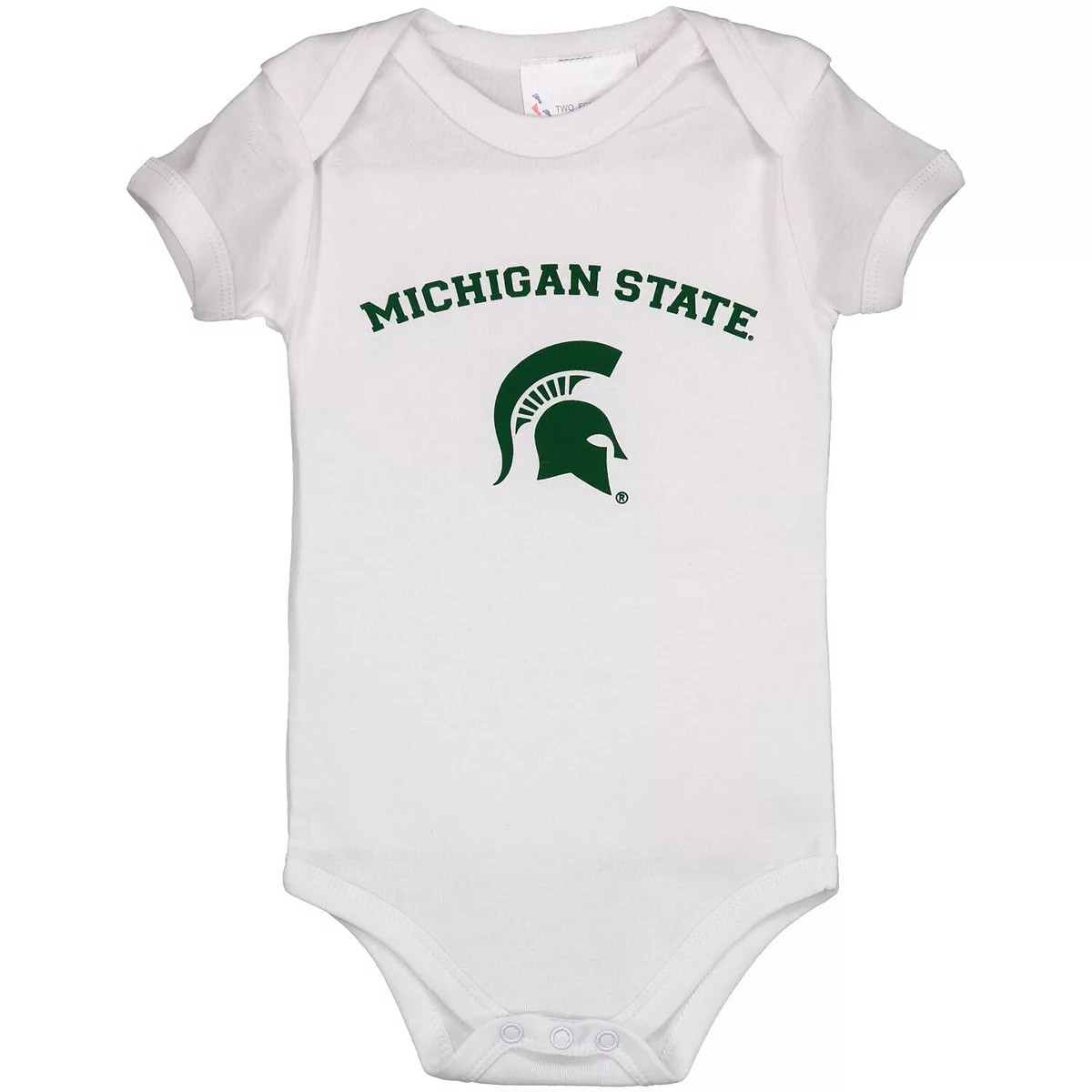 Infant White Michigan State Spartans Arch & Logo Bodysuit | Kohl's