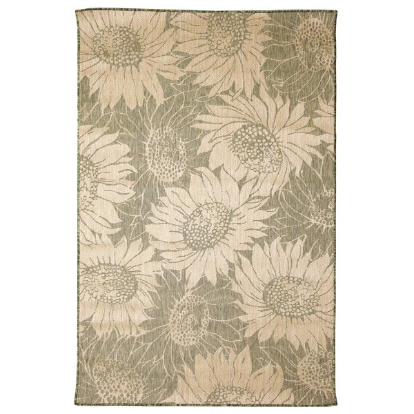 Vannoy Floral Indoor / Outdoor Rug | Wayfair North America