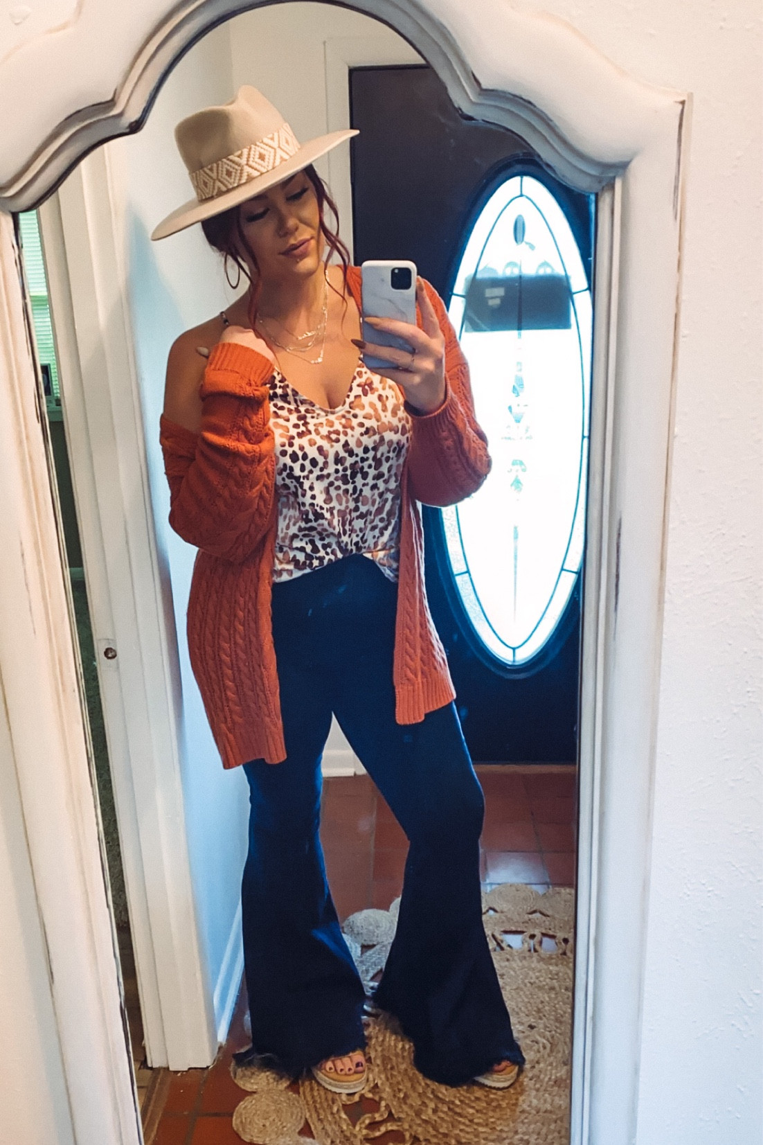 Wearing an XL in both the top and sweater. Pants are an XL long in the color Thunder. 

#LTKSeasonal #LTKstyletip #LTKfit