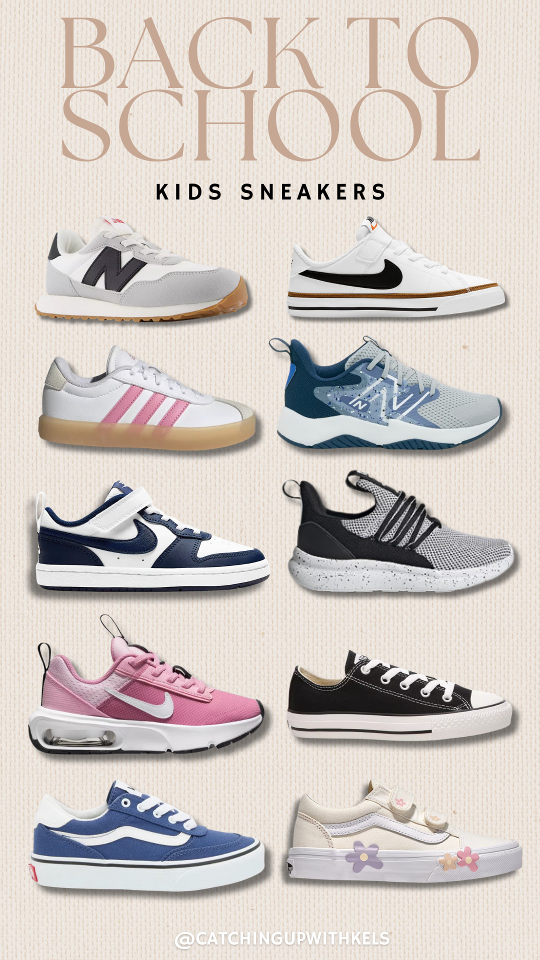 Step into the school year with the cutest + comfiest kicks 👟✨ Rounded up must-have back to school sneakers for kids that are playground-approved and parent-loved! #BackToSchool #LTKkids #LTKBacktoSchool #KidsStyle #SchoolSneakers 

 