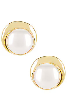 SHASHI Bhodi Pearl Stud in Gold from Revolve.com | Revolve Clothing (Global)