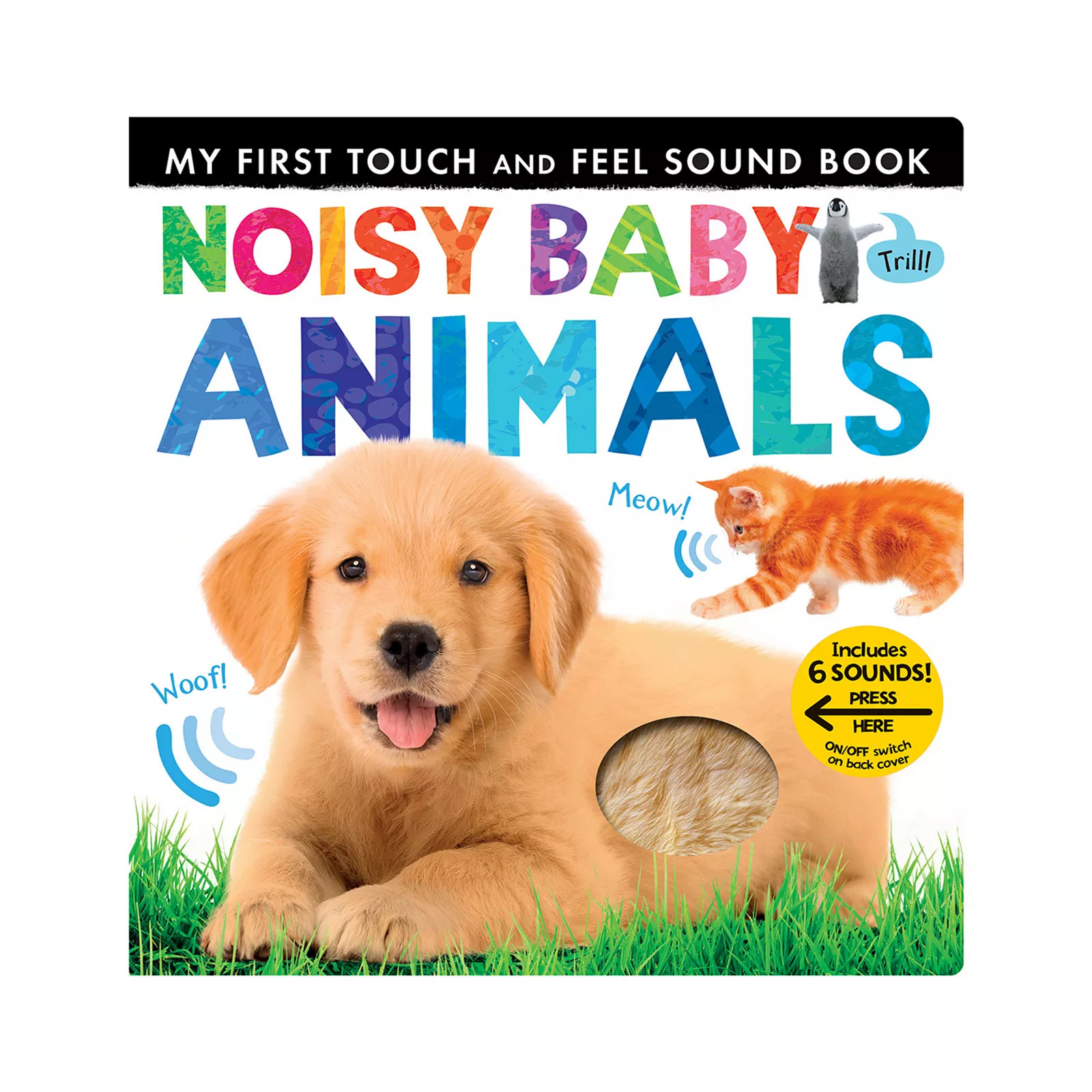 Noisy Baby Animals Children's Board Book with Sound Effects, Multi | Kohl's