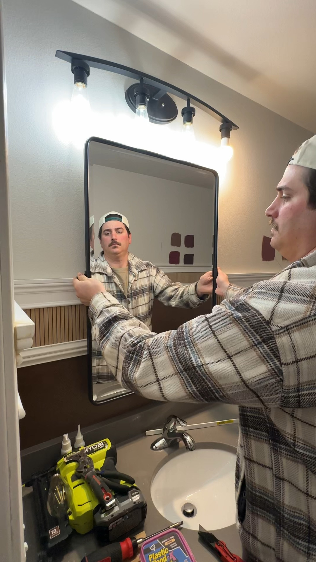 This black pivot mirror from Amazon is just a good price and beautiful! 

Bathroom vanity mirror 

#LTKHome #LTKStyleTip