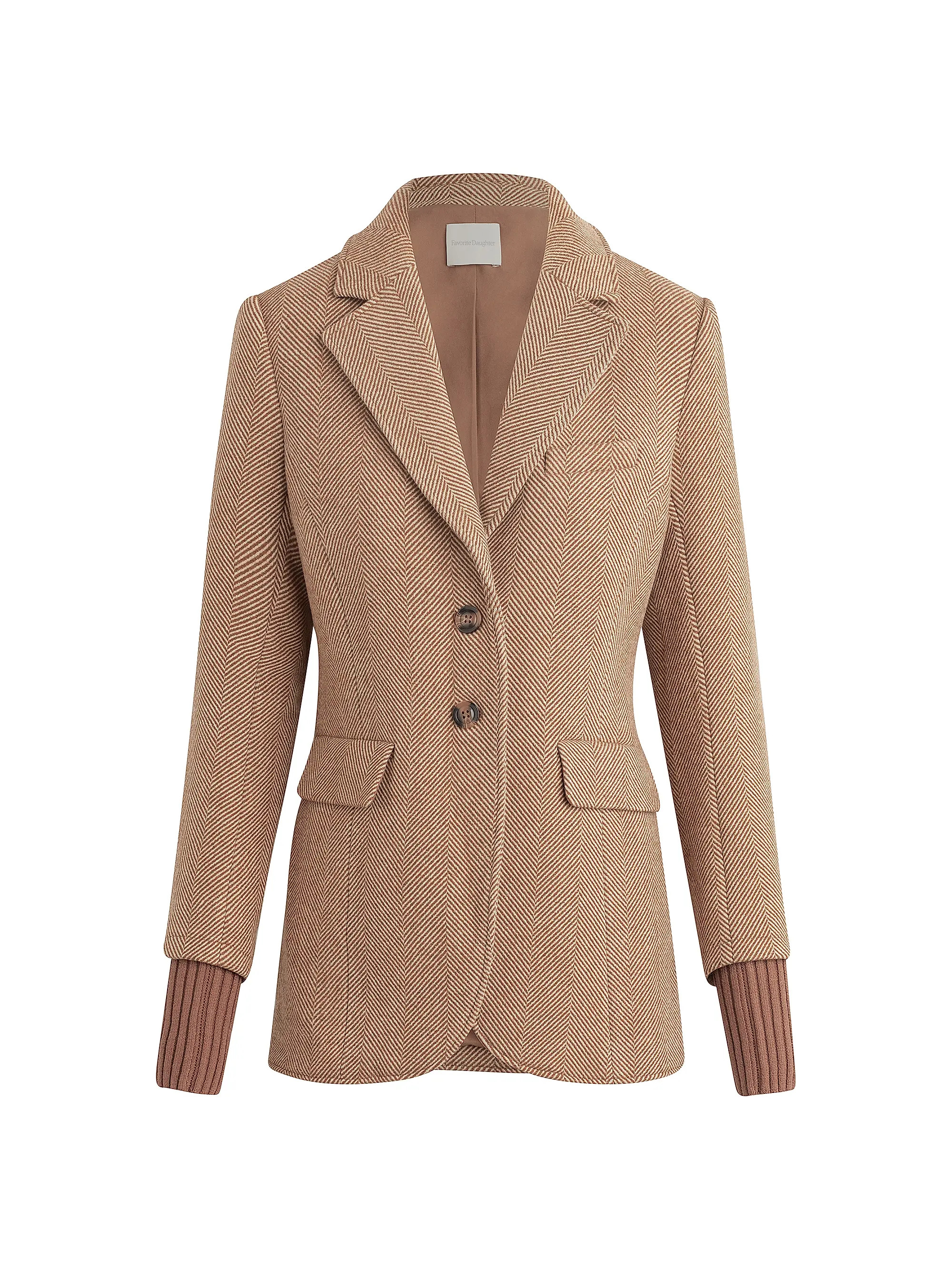 BEST SELLERFavorite DaughterThe City Wool-Blend Single-Breasted Blazer | Saks Fifth Avenue
