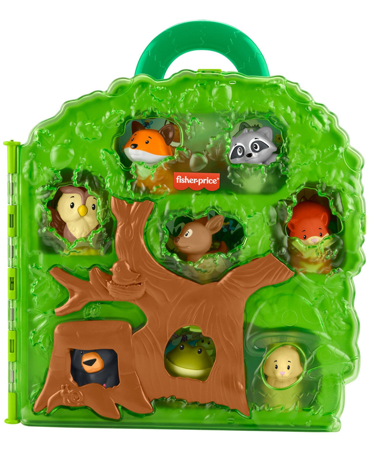Fisher-Price Little People Forest Friends Carry Case Toddler Playset with Figures, 9 Pieces - Multi-Color | Macy's