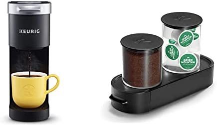 Keurig K-Mini Coffee Maker, Single Serve K-Cup Pod & Keurig K-Cup Pod & Ground Coffee Storage Uni... | Amazon (US)