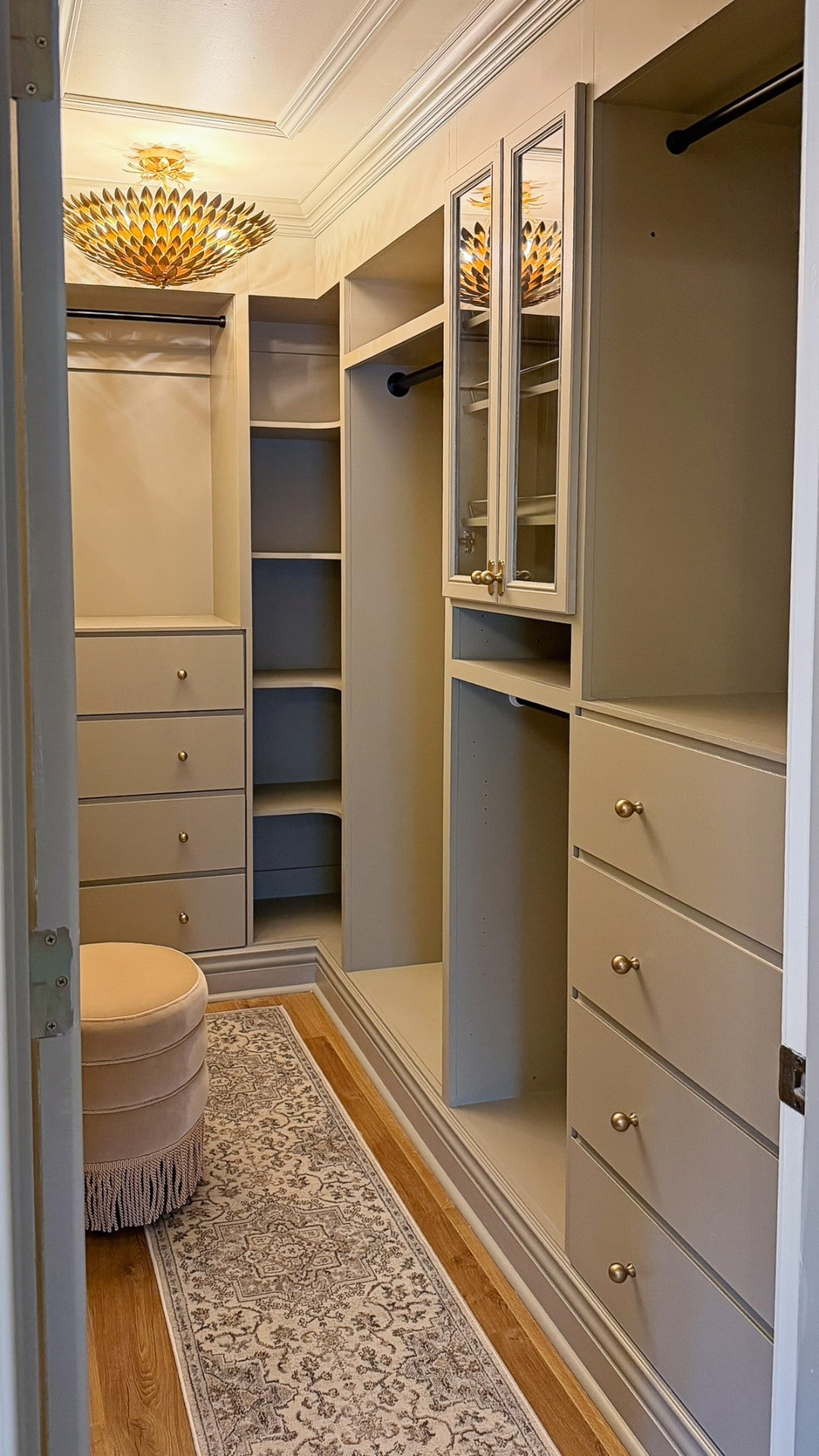 Primary closet makeover! We transformed our messy closet into a dreamy and functional closet that maximized the small space!

#LTKHome #LTKdayinmylife #LTKstorytime