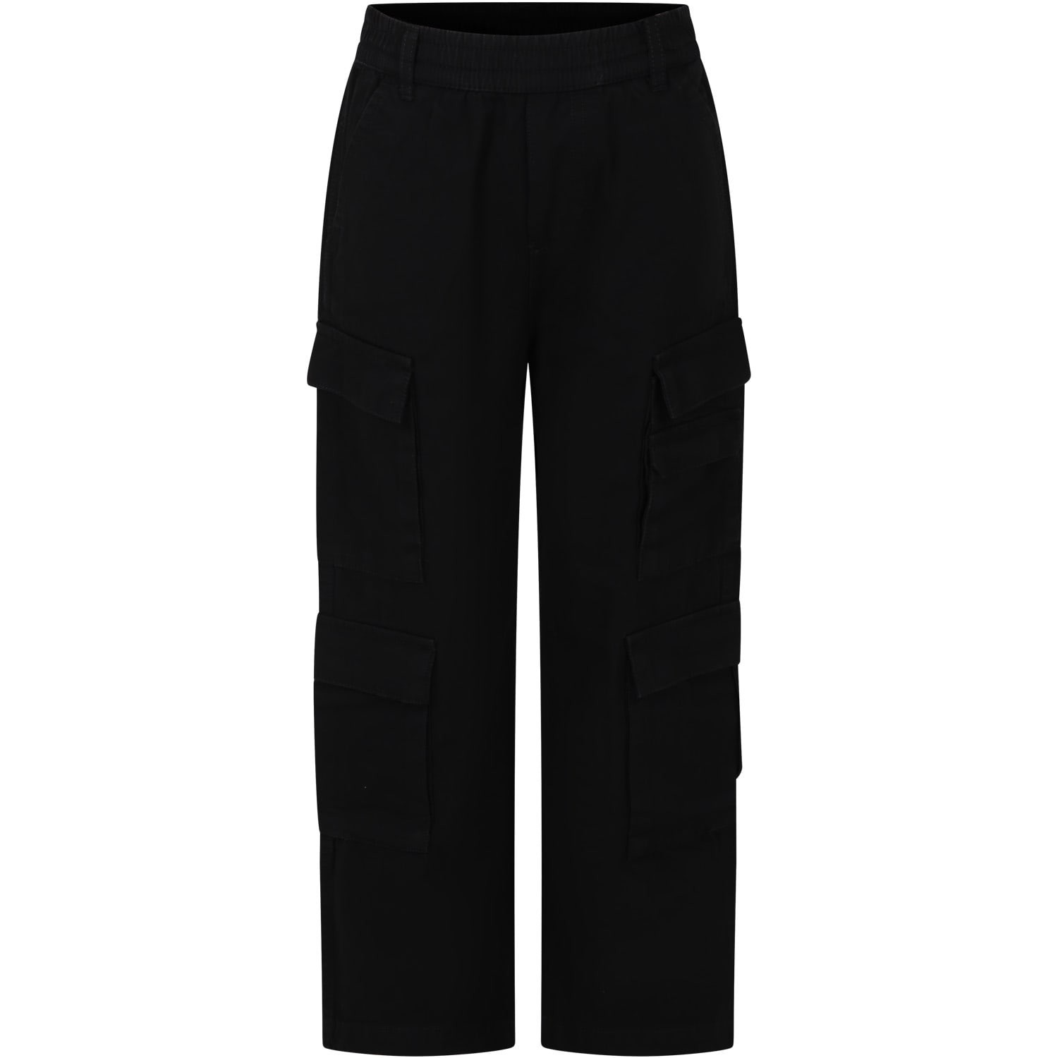 Marc Jacobs Black Cargo Pants For Kids | Italist.com US
