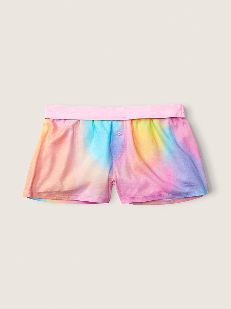 Flannel Boxy Pajama Shorts - PINK | Victoria's Secret (US / CA )