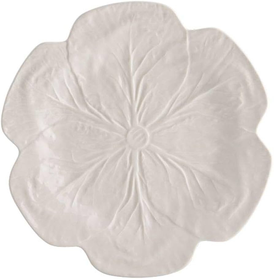 Bordallo Pinheiro Beige Cabbage Dinner Plate, Set of 4 | Amazon (US)