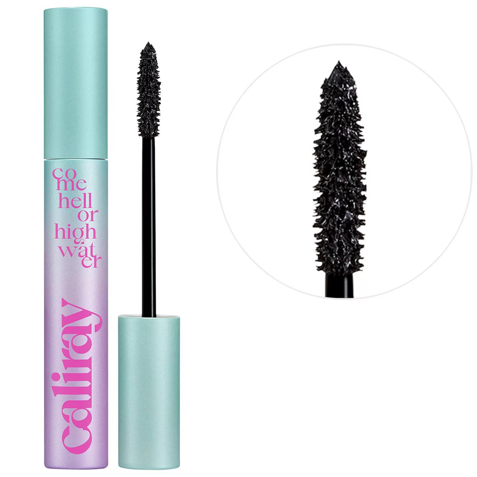 caliray Mini Come Hell or High Water Volumizing & Lengthening Tubing Mascara, Size: .37Oz, Black | Kohl's