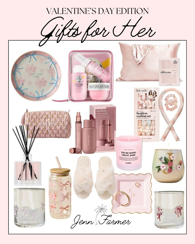 Valentine's Day gifts for her!


Valentine's Day, gift guide, gifts for her, pillow cover, Ulta, slippers, Anthropologie, candle, beauty, heatless curls, Nest, Urban Outfitters 

 #LTKHome #LTKFindsUnder100 #LTKBeauty