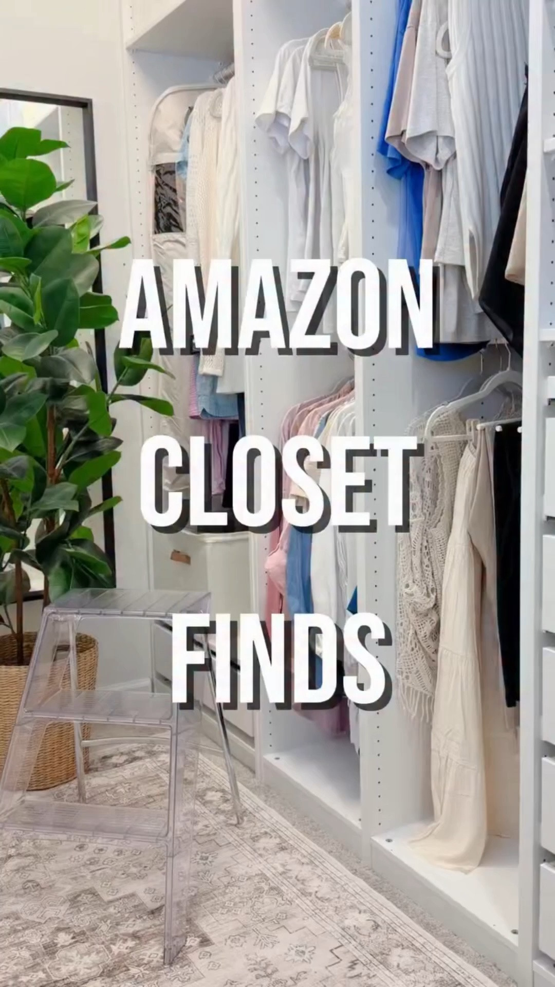 ✨ Follow + Comment the word “CLOSET” for all links.

Closet organization finds, how to organize my closet, easy closet organization. #amazonfinds #amazonclosetorganization #closetorganization #amazonhome #amazonmusthave @simplywithjulia @amazoninfluencerprogram @amazonhome

#LTKmomlife #LTKOver40 #LTKHome