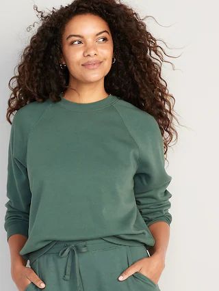 Vintage Long-Sleeve Sweatshirt for Women | Old Navy (US)