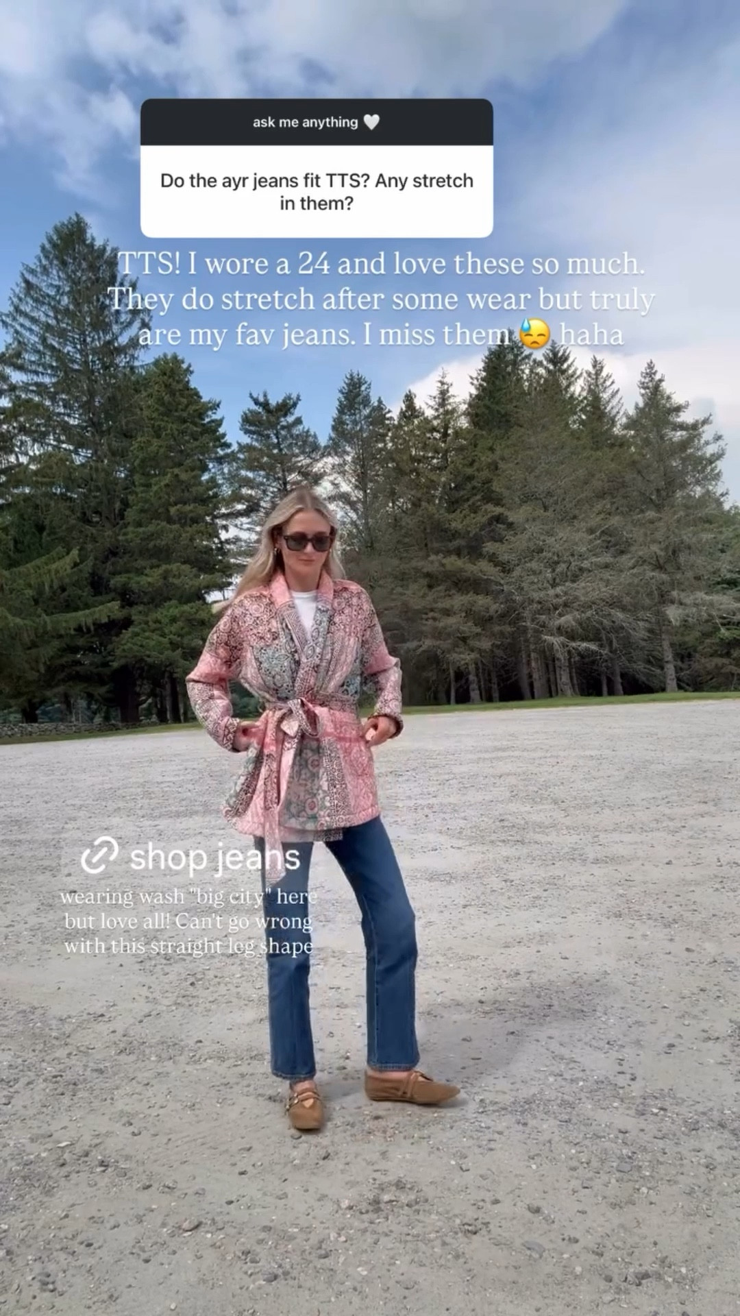 These AYR jeans are some of my favorites! I’m wearing size 24 and they run TTS. I linked my jacket in a different color!

#LTKSeasonal #LTKootd