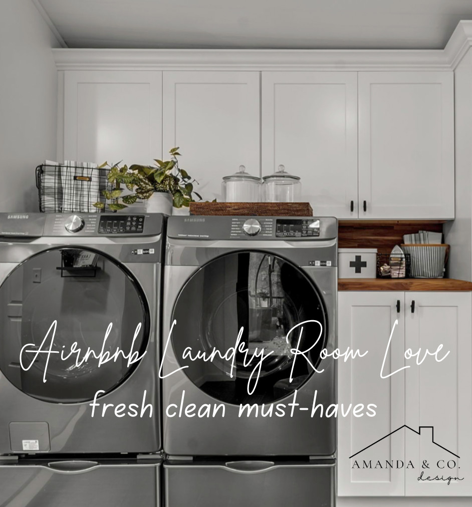 Airbnb Laundry Room Love – Shop the Look and create a fresh clean experience for your guests. 

A fresh + organized laundry space makes every load a little brighter! 

 #LTKHome #LTKStyleTip
