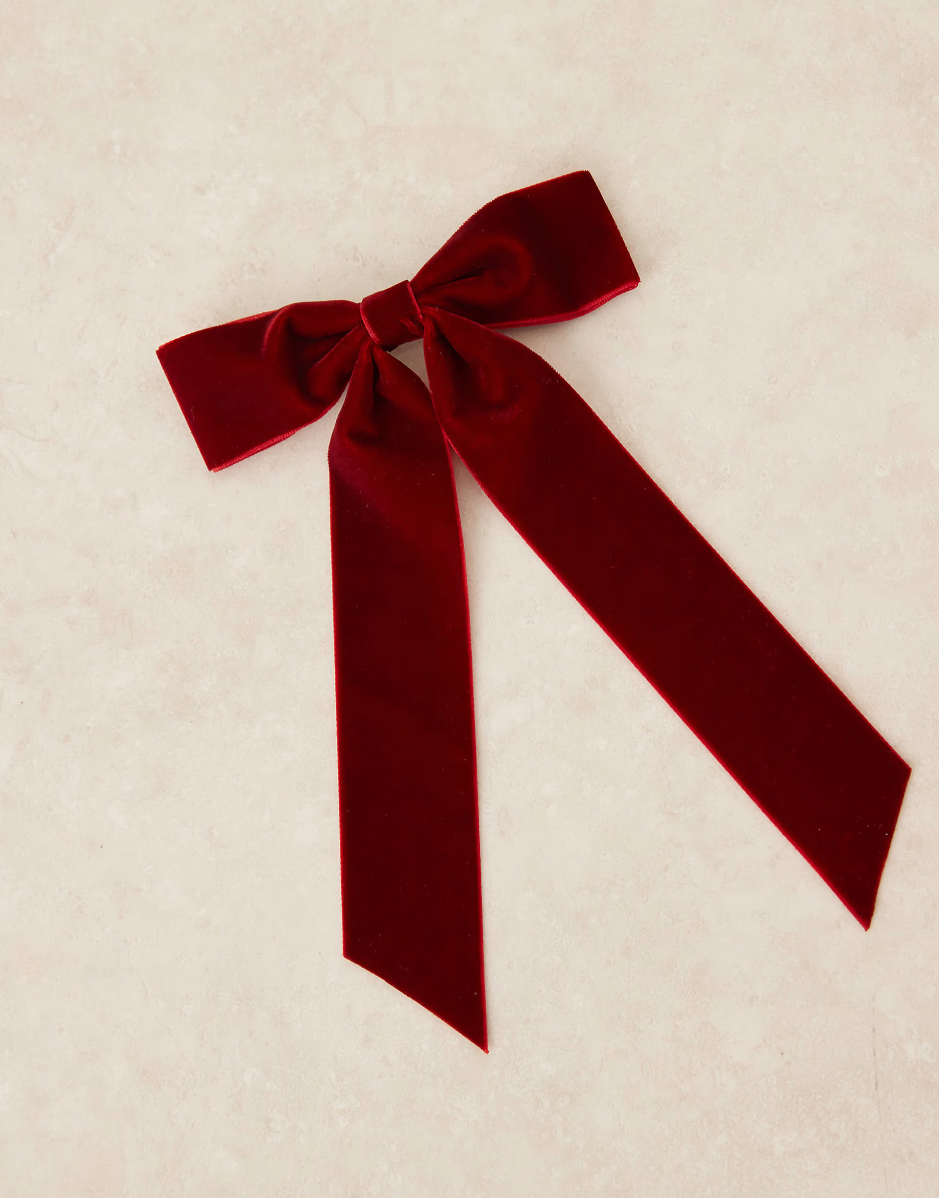 JJXX velvet hair bow in burgundy | ASOS (Global)