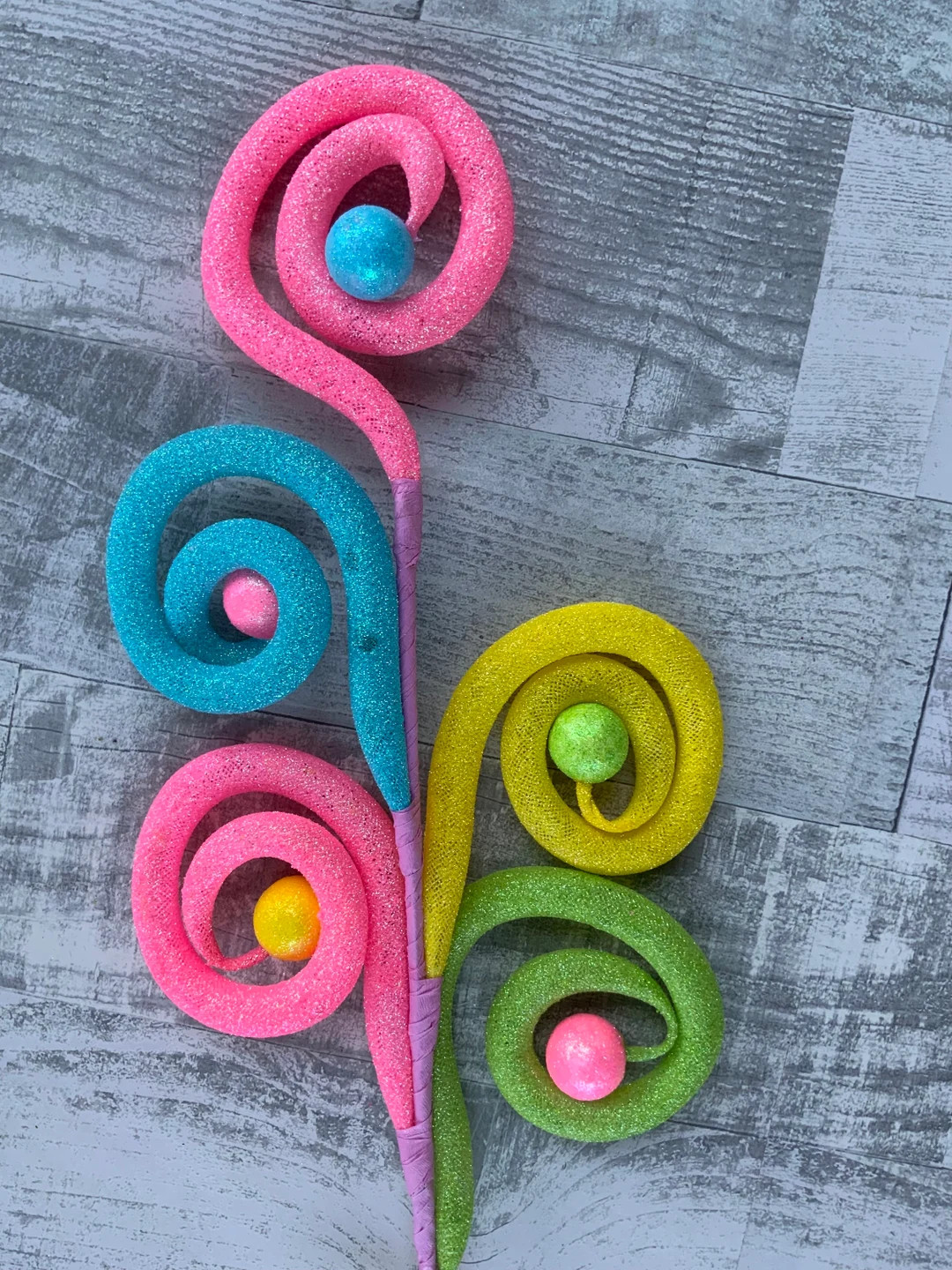 Curl Ball Spray, Blue, Green, Pink, Yellow, Brights, Easter, Spring, Summer, 28 - Etsy | Etsy (US)