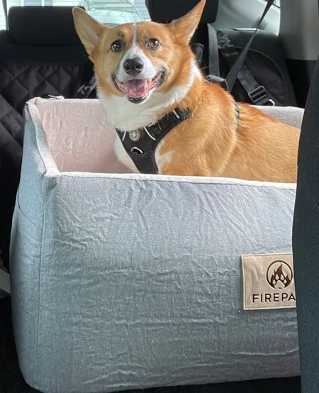 Have your dog travel in style with this dog car seat. 

#LTKfamily #LTKfindsunder100 #LTKtravel