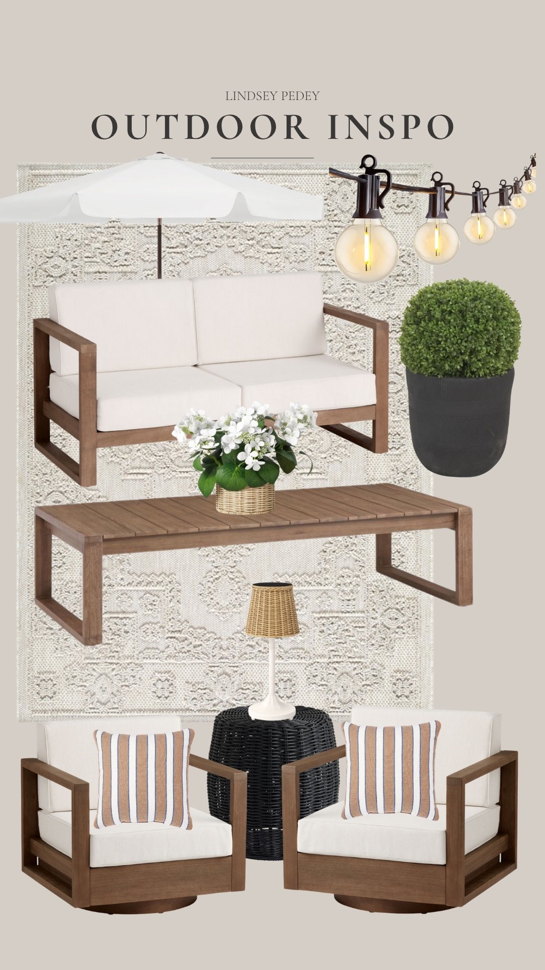 Outdoor seating area inspo!

Outdoor patio, patio furniture, patio inspo, outdoor decor

#LTKHome #LTKSeasonal