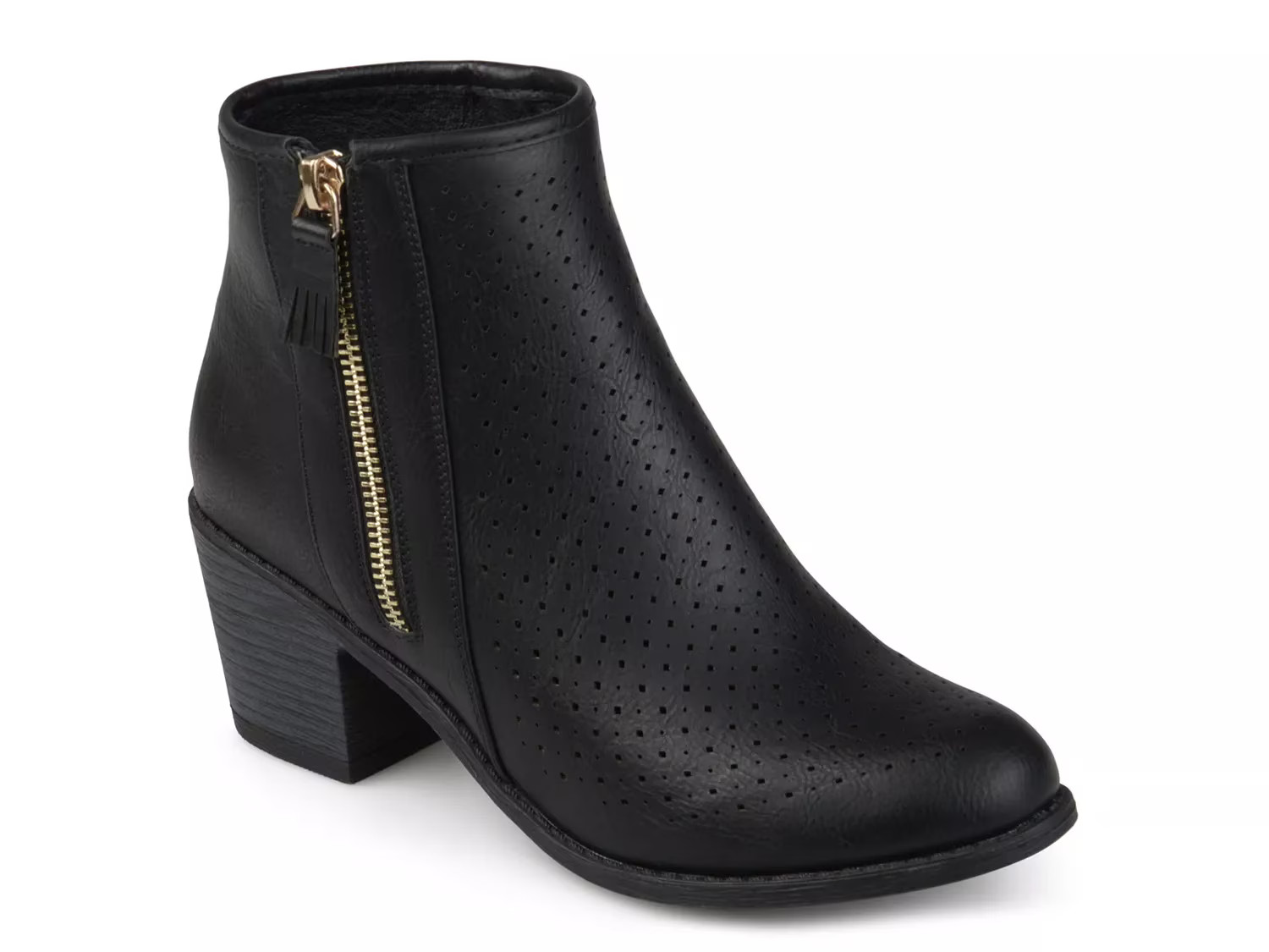 Journee Collection Meleny Bootie - Women's - Black | DSW
