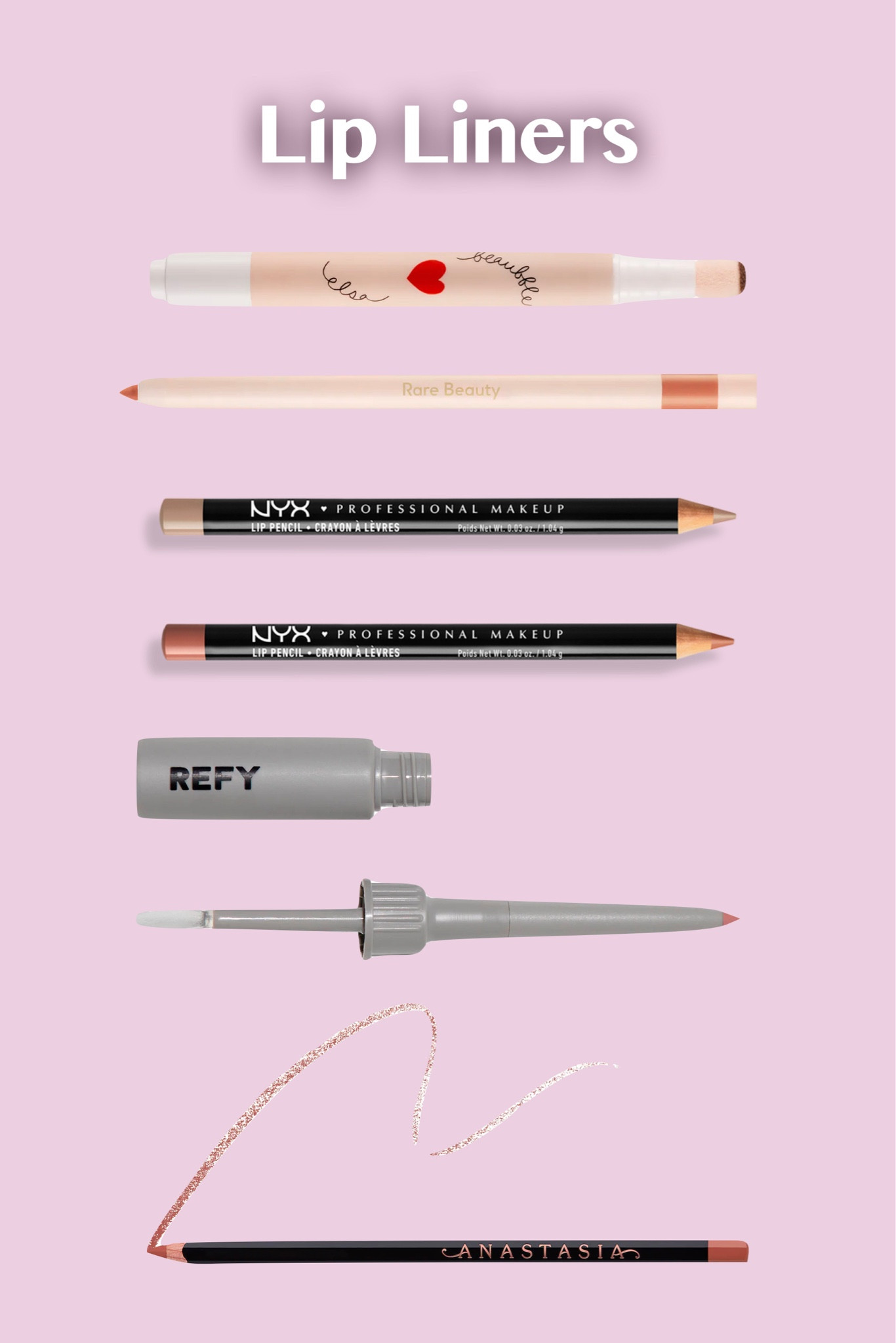 The BEST lip liners!

#LTKbeauty