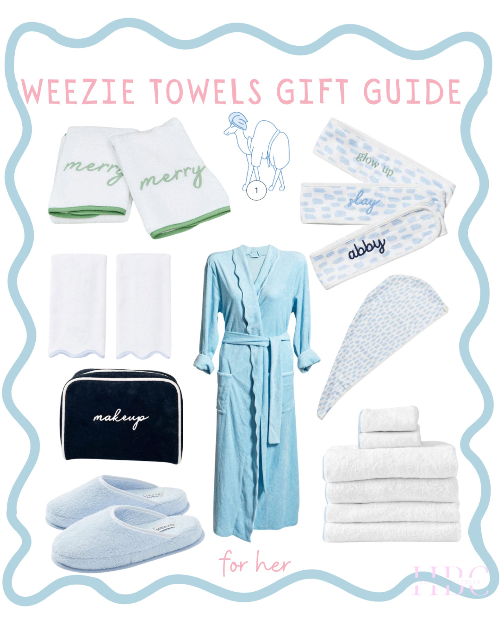 Weezie towels gift guide for her!

#LTKGiftGuide #LTKHoliday