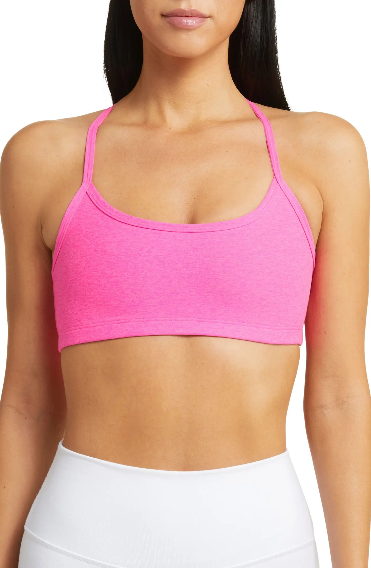 Space Dye Slim Racerback Sports Bra | Nordstrom
