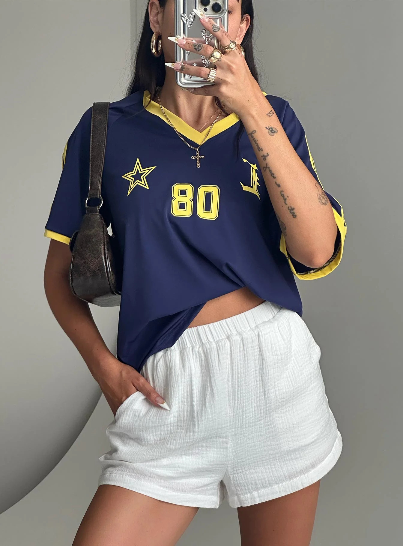 Mateo Shorts White | Princess Polly AU