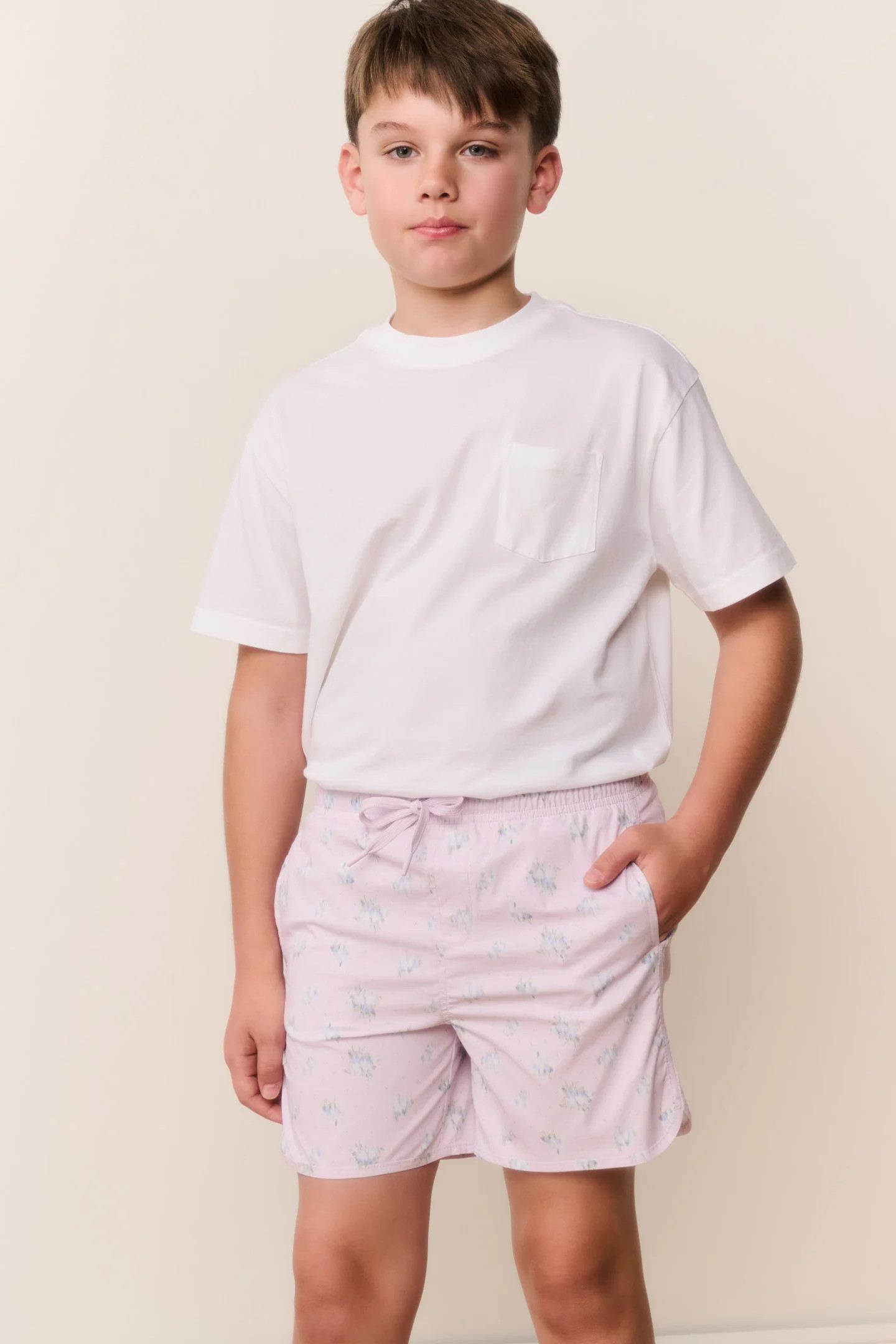 Boys Floral Swim Shorts | LoveShackFancy