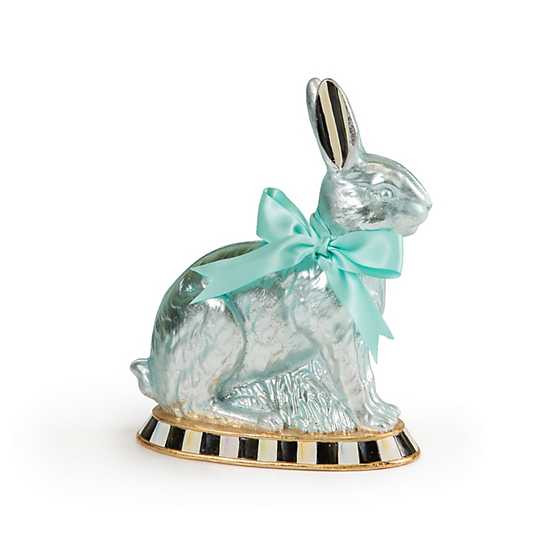 MacKenzie-Childs | Chocolate Foil Bunny - Small | MacKenzie-Childs