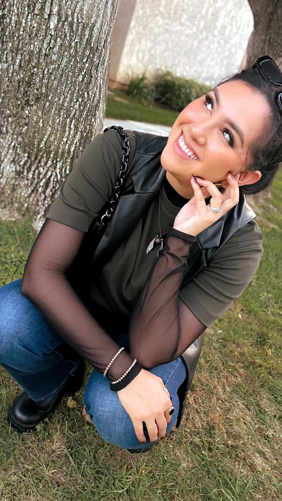 🐍If Slytherins were dressing outside of Hogwarts, this is the kind of outfit they’d be reaching for all spooky season. 🍂 

This outfit is edgy, mysterious and makes you feel powerful like a Slytherin should✨ Blending their colors of black and green with gold jewelry & accessories brings in just the right amount of shine.

I added my golden snitch necklace for a subtle nod to the wizarding world - stylish enough for everyday wear but still magical. 

Wear this out to celebrate the incoming fall season or to hogwarts over in Universal Studios Hollywood 🌎✨

Fall Slytherin Outfit 🐍 , Spooky Season Green & Black Style ootd, Angie’s magical style, slytherin inspo ootd, Hogwarts style, Hogwarts school of witchcraft and wizardry, chic edgy outfit 


#LTKBeauty #LTKTravel #LTKTall