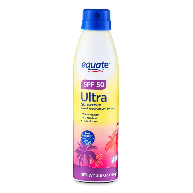 Equate Ultra Broad Spectrum Sunscreen Spray, SPF 50, 5.5 oz - Walmart.com | Walmart (US)