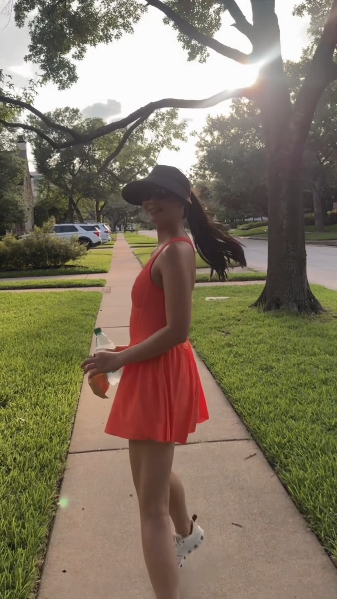 Evening walk OOTN ☀️👟🎧

Dress - small 

#LTKSeasonal #LTKSummerEdit #LTKActive